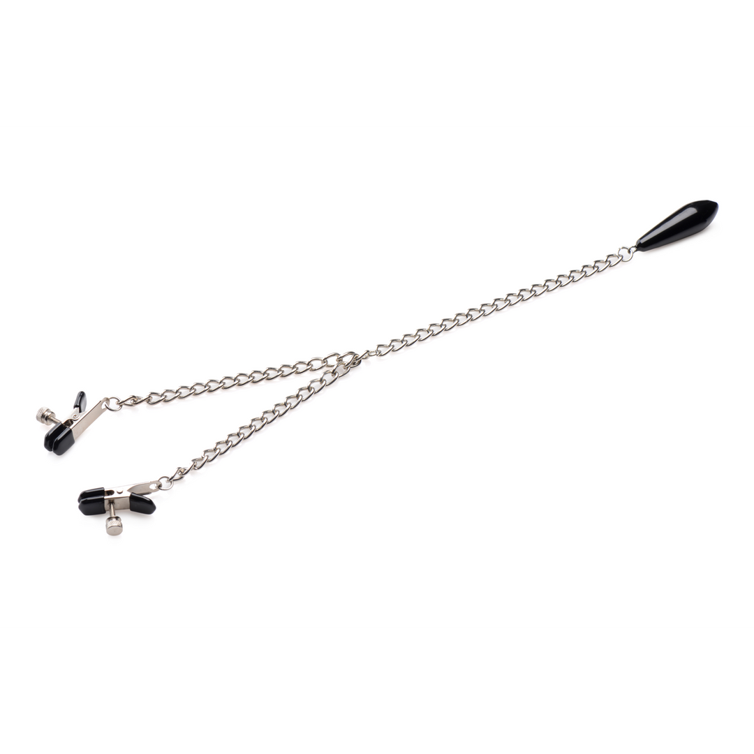 Xr brands Titty Taunter - Tepelklemmen met Gewogen Kraal (848518039231)