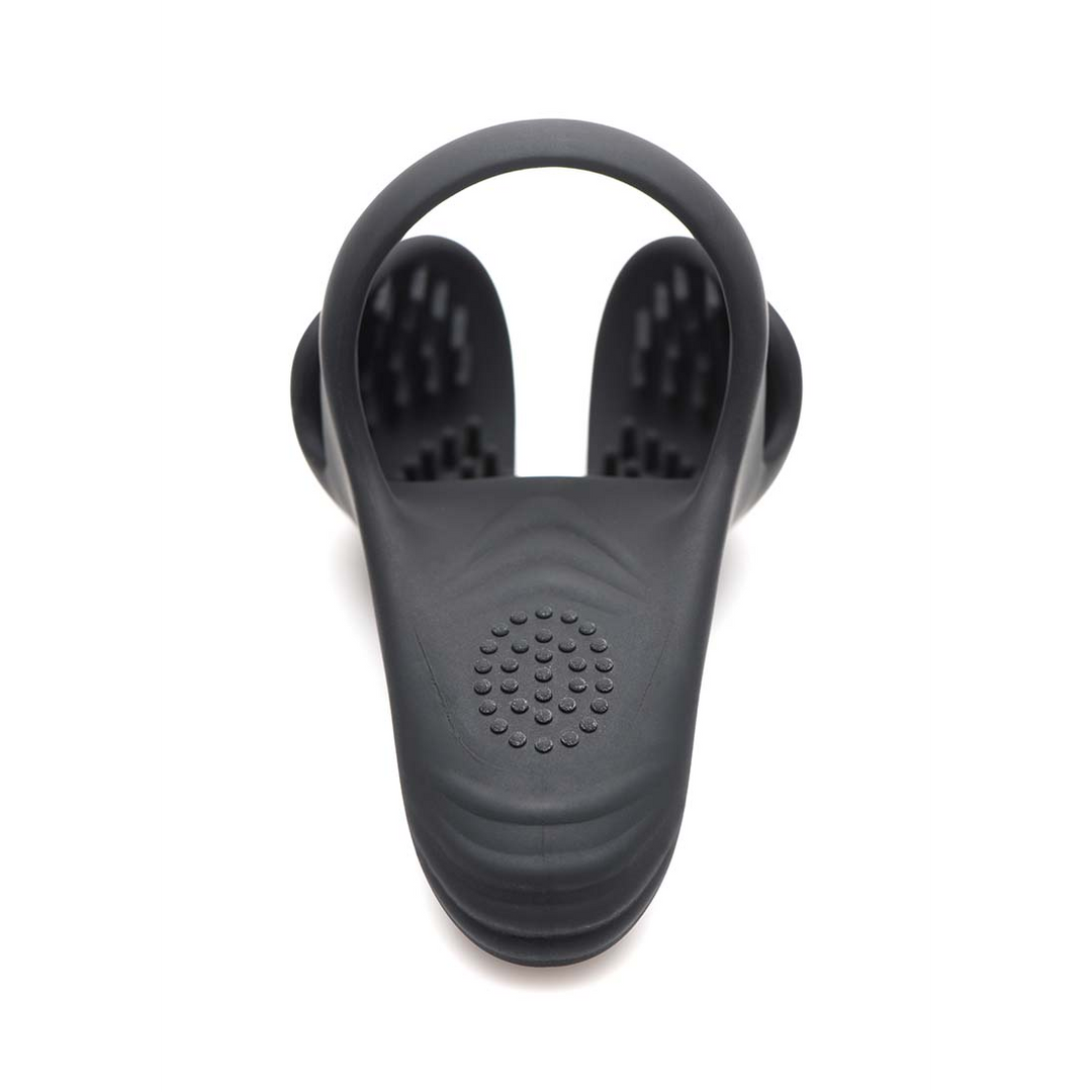 Xr brands Siliconen Cock- en Ballenring met Afstandsbediening (848518048899)