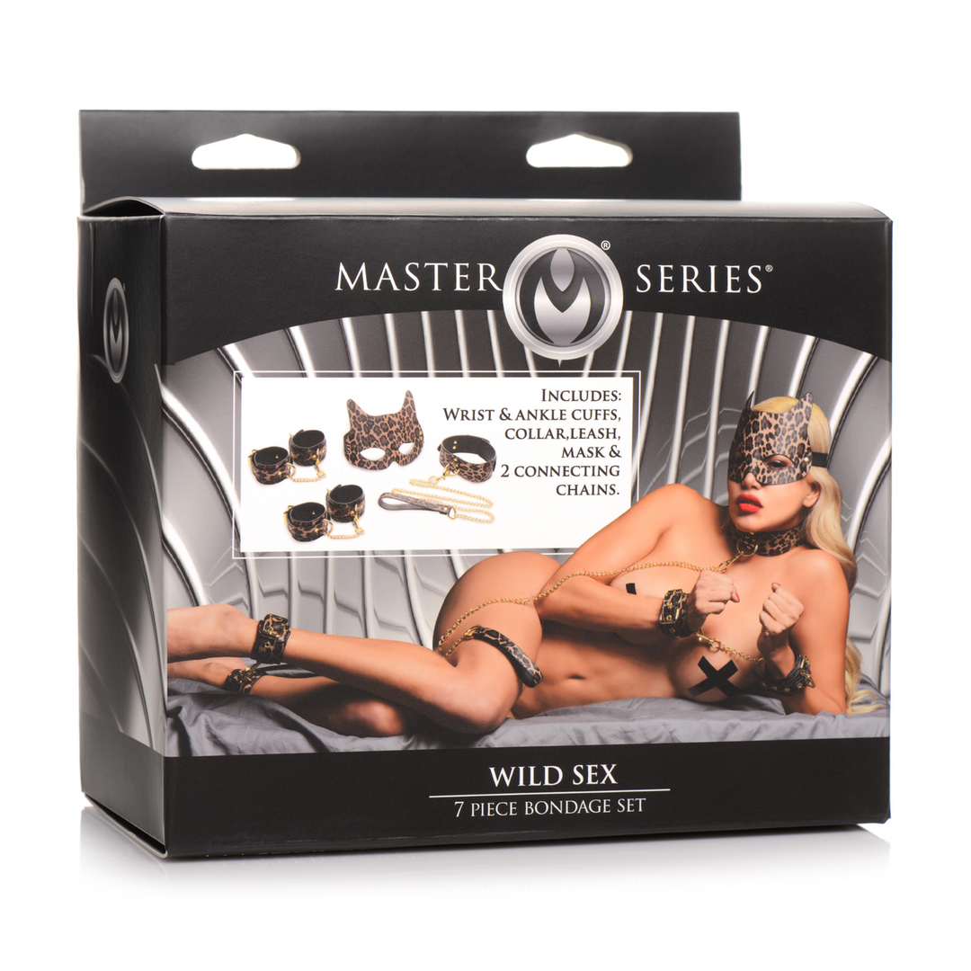 Xr brands Leopard Print Bondage Set (848518047403)