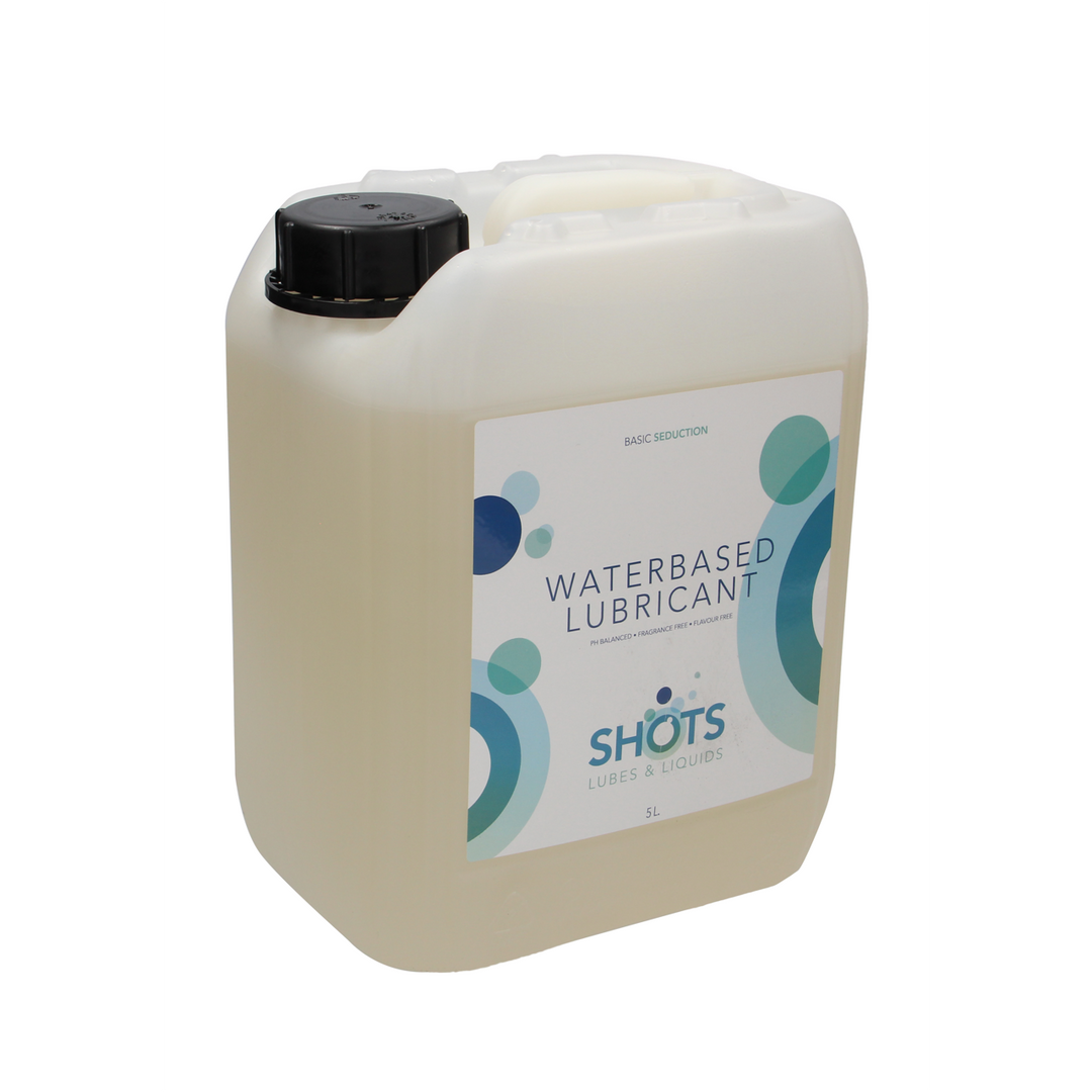 Shots lubes liquids by shots Waterbasis Glijmiddel - 1,3 gal / 5 l (8714273525321)