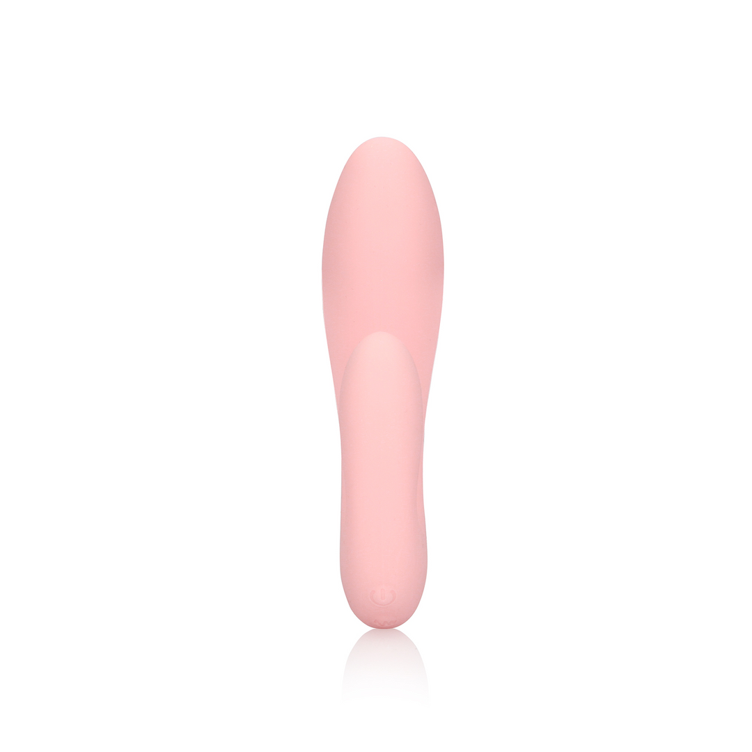 Loveline by shots Ultra Soft Silicone G-Spot Vibrator - Cherry Chiffon (8714273048974)