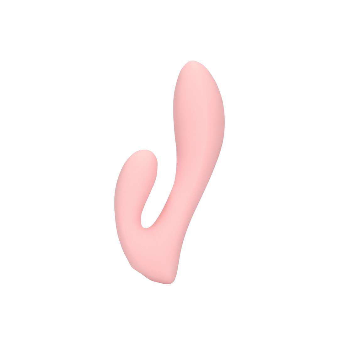 Loveline by shots Ultra Soft Silicone G-Spot Vibrator - Cherry Chiffon (8714273048974)