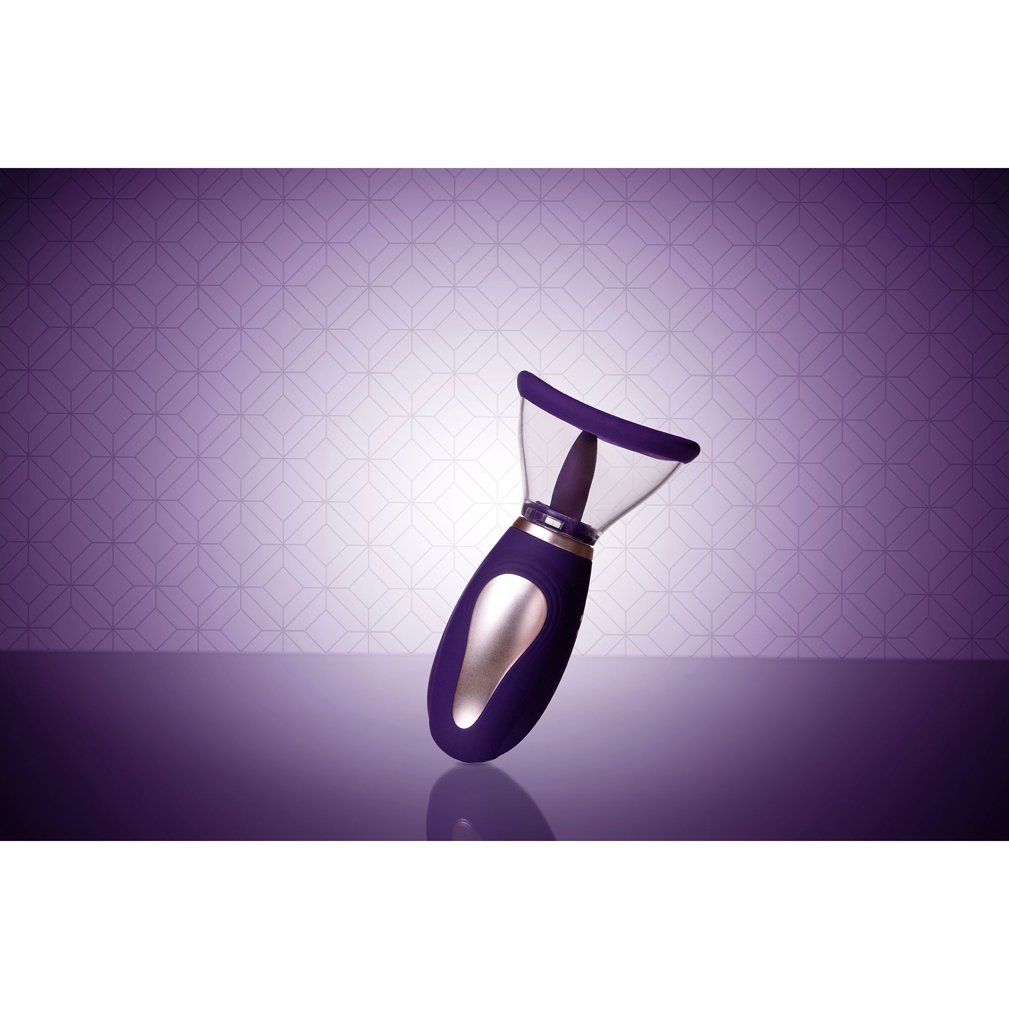 Pumped by shots Enhance - Oplaadbare Vulva en Borst Pomp - Paars (8714273054791)