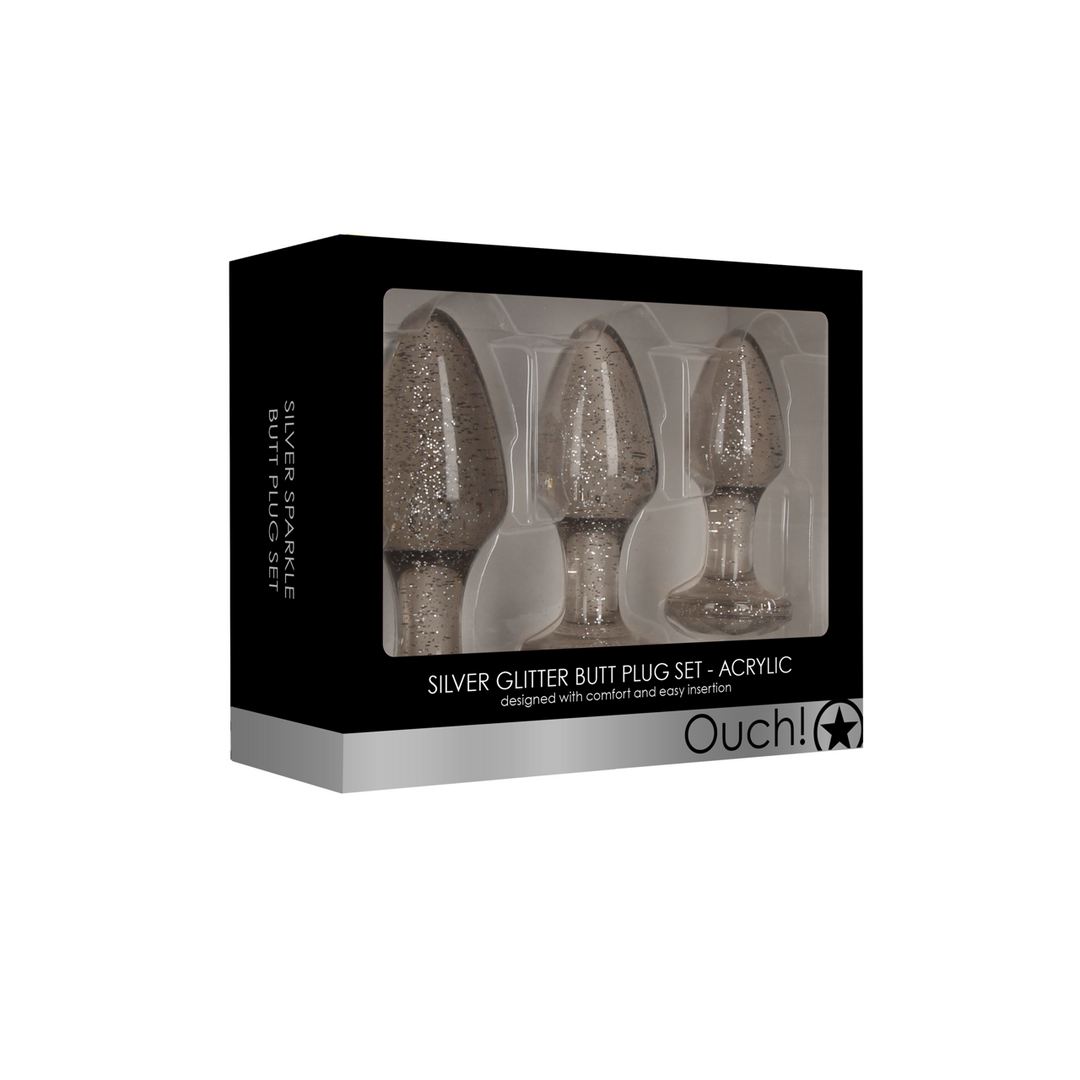 Ouch! by shots Acryl Buttplug Set (8714273544179)