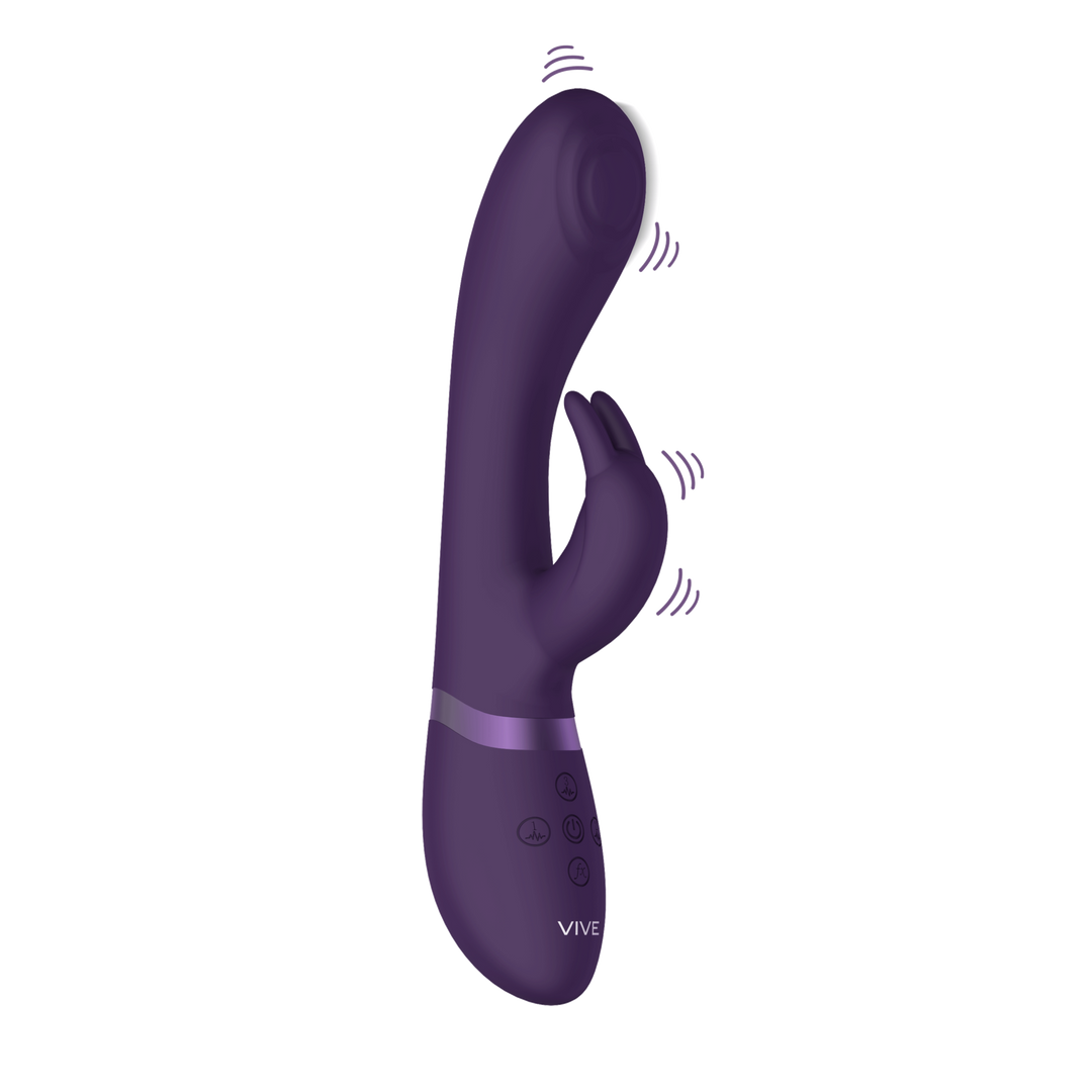Vive by shots Cato - Pulse G-spot Rabbit - Paars (8714273521729)
