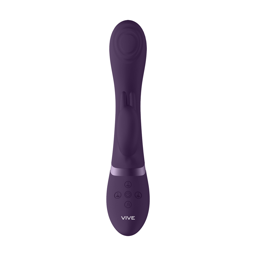 Vive by shots Cato - Pulse G-spot Rabbit - Paars (8714273521729)