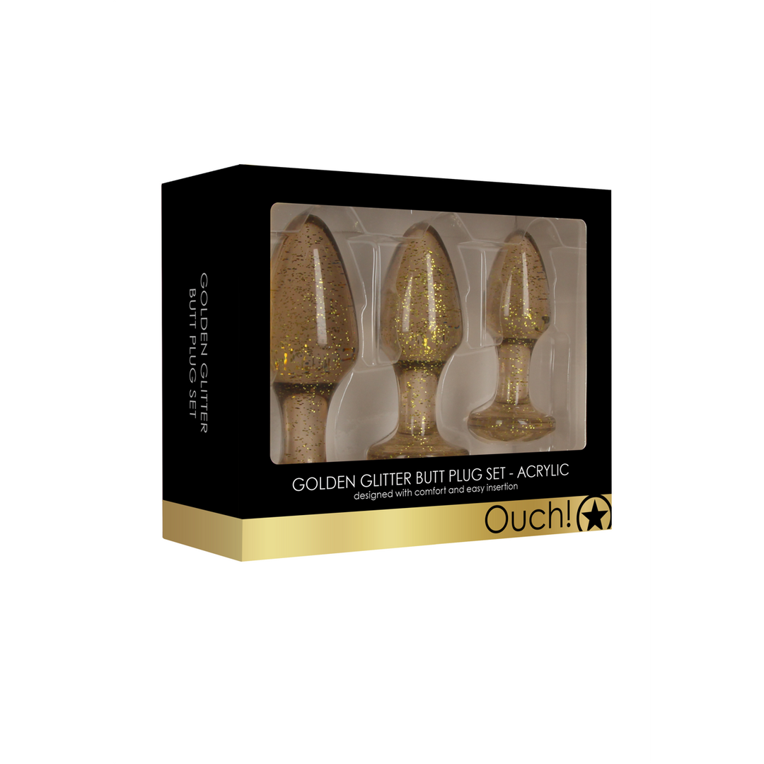 Ouch! by shots Acryl Buttplug Set (8714273544162)