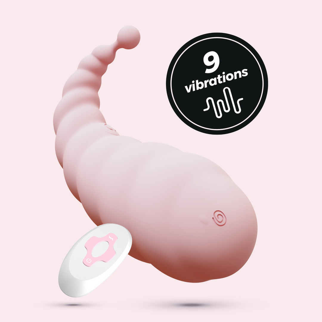 Crushious Cocoon - Oplaadbaar Vibrerend Ei met Afstandsbediening - Roze (7403254157972)