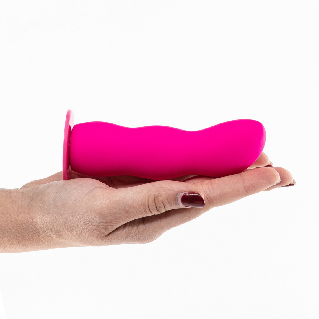Crushious Snapper - Strap-on Harnas met Dildo - Roze (7403254157897)
