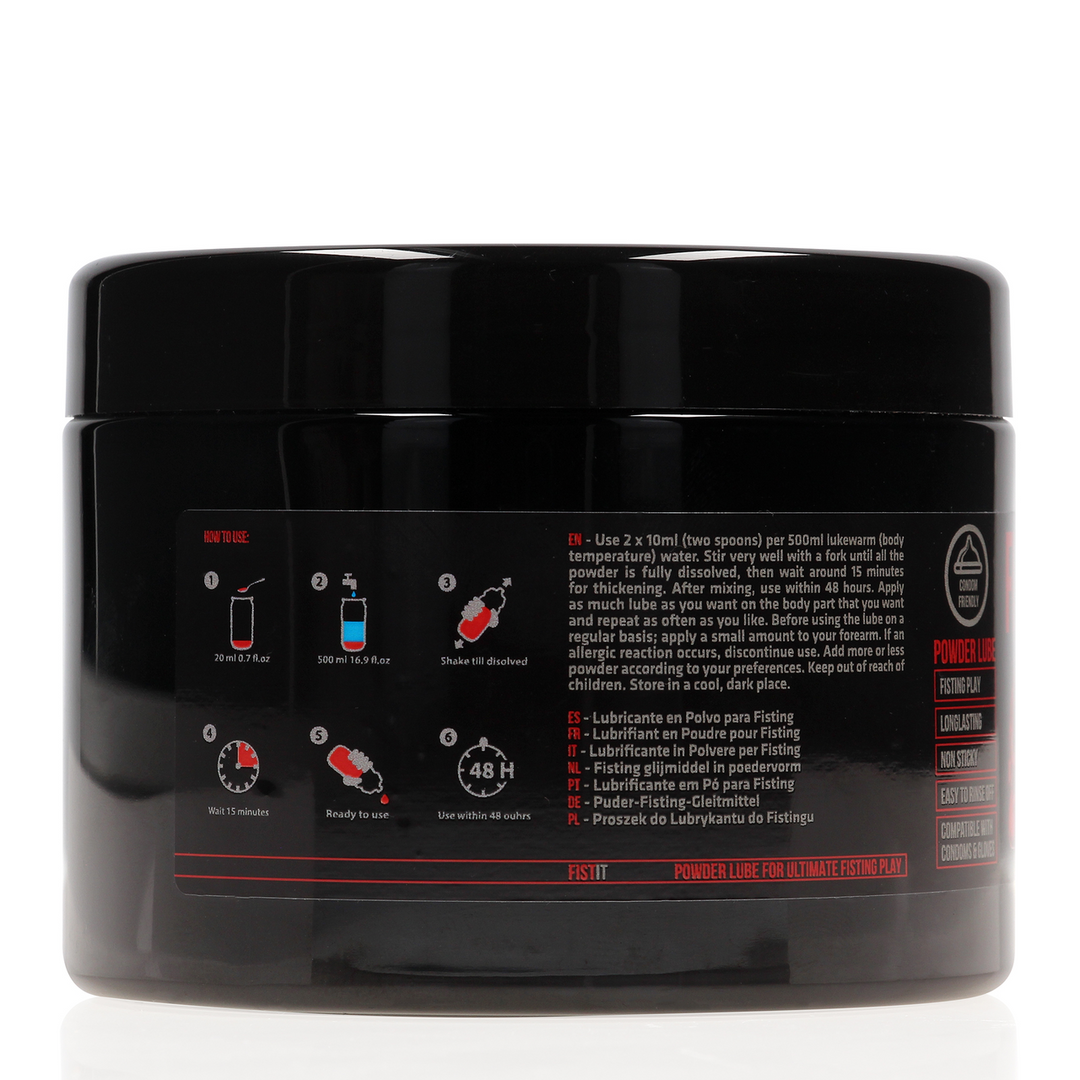 Fist it by shots Poeder Lube - 16,2 oz / 460 gr (8714273042156)