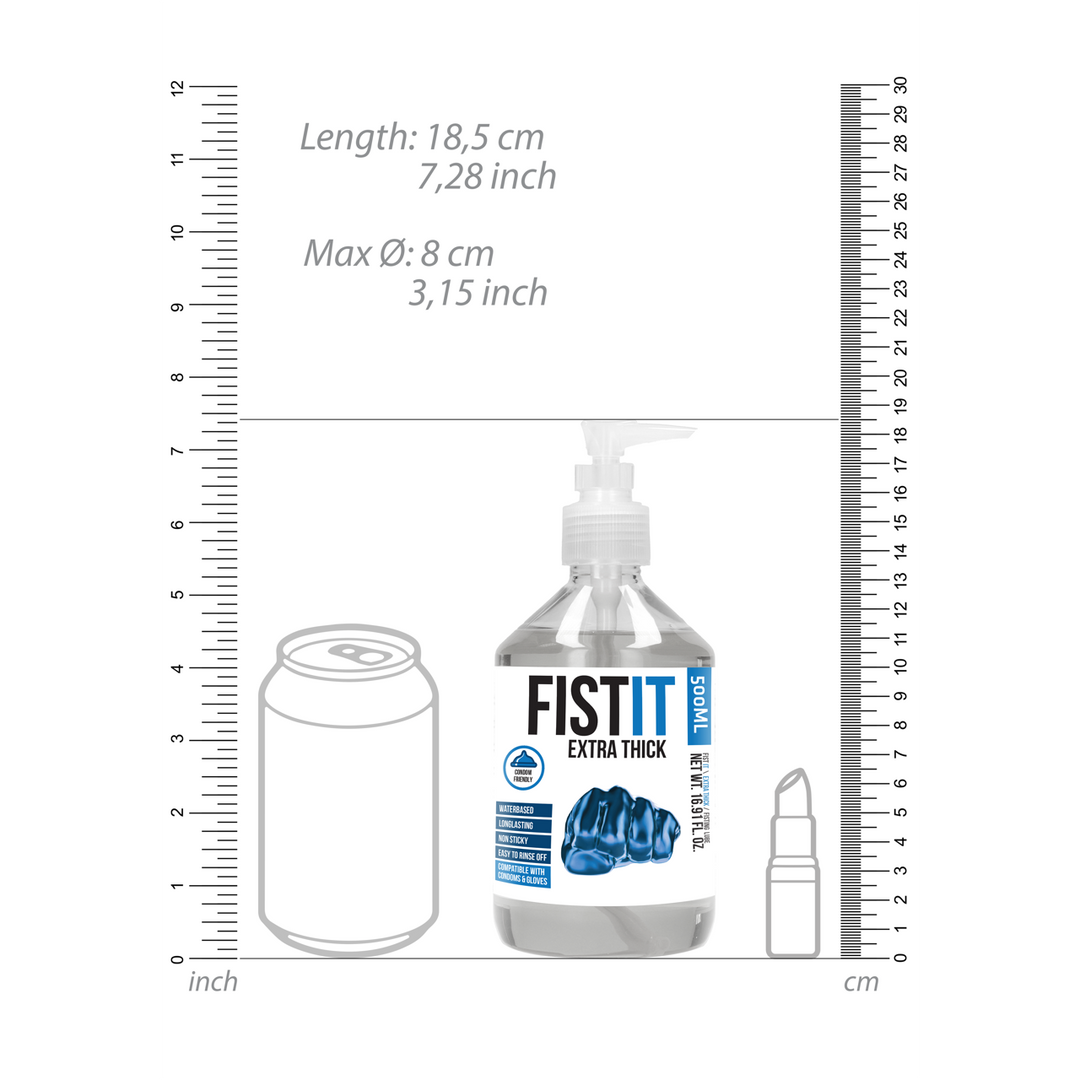 Fist it by shots Extra Dikke Glijmiddel - 17 fl oz / 500 ml (7423522516553)