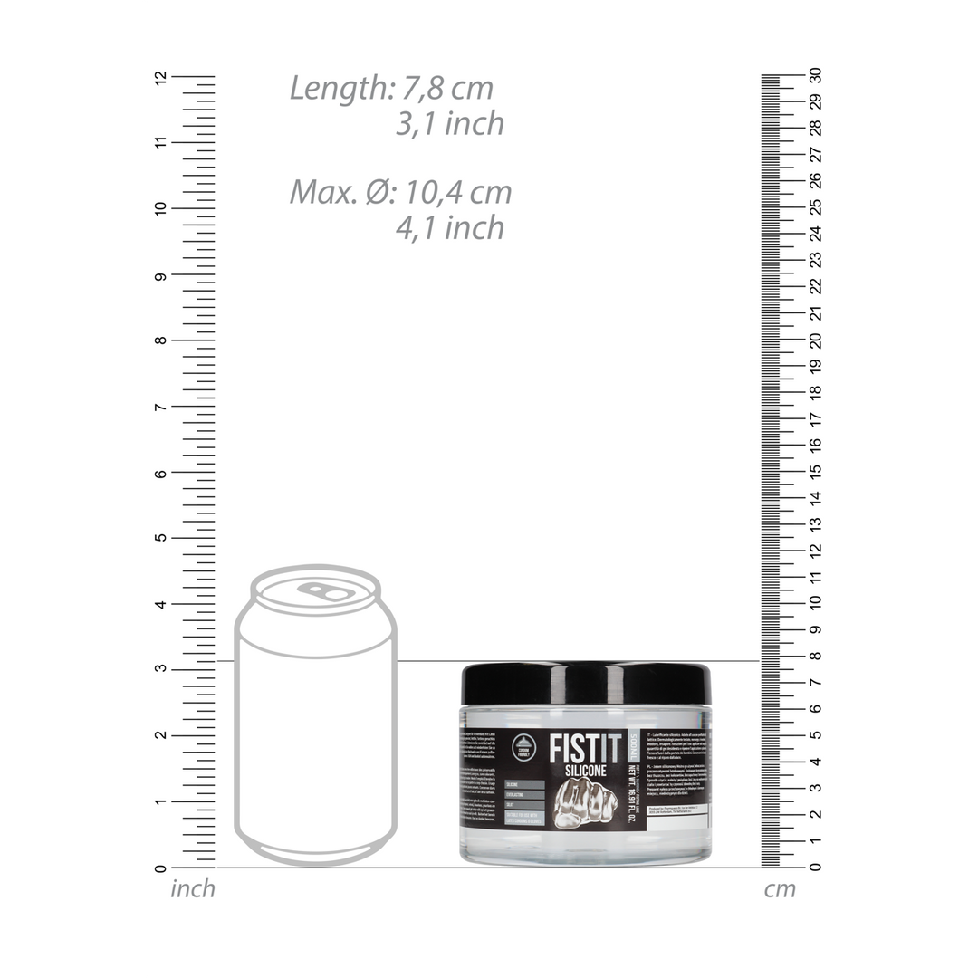 Fist it by shots Siliconenbasis Glijmiddel - 17 fl oz / 500 ml (8714273301949)