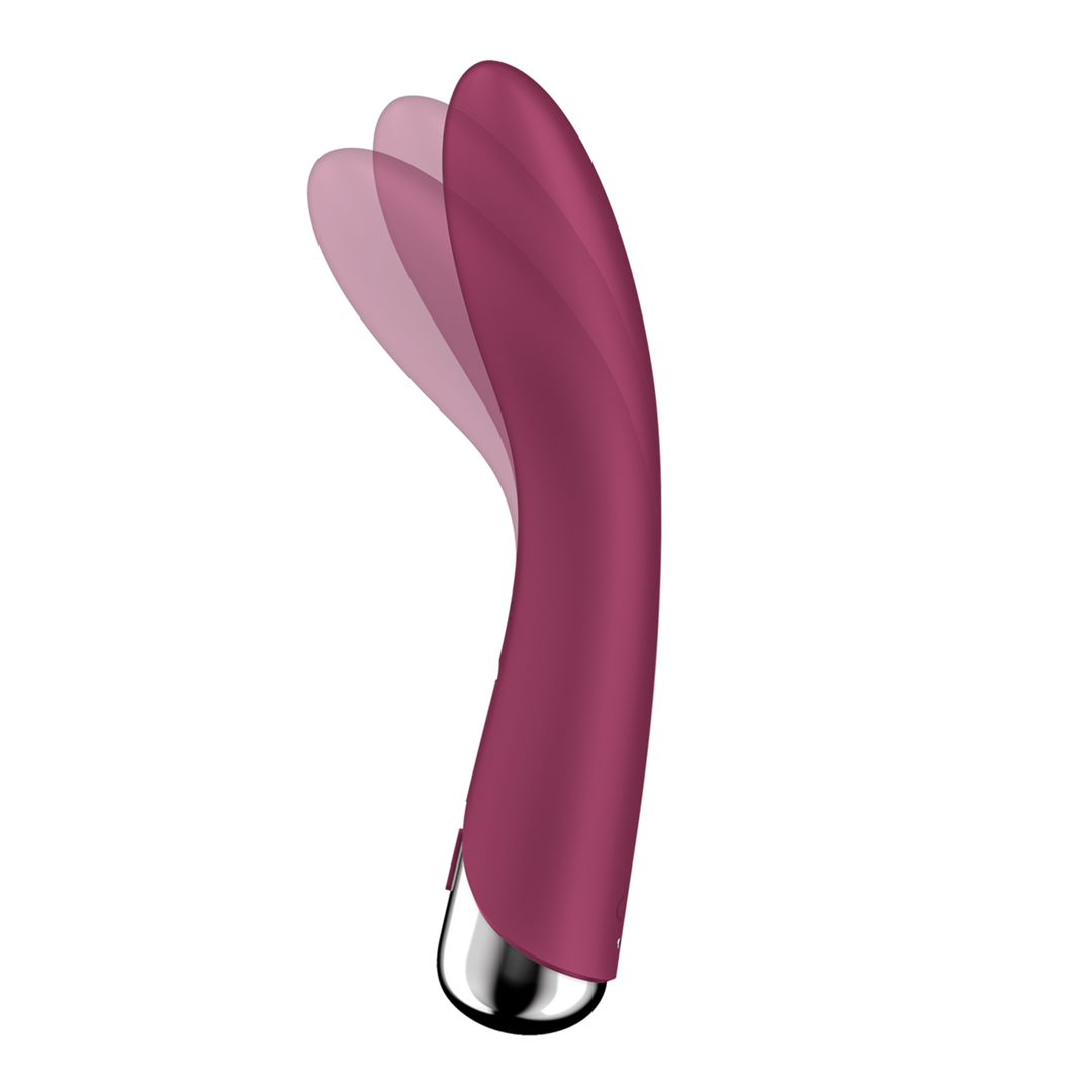 Satisfyer Spinning Vibe 1 - Roterende G-Spot Vibrator - Rood (4061504048697)