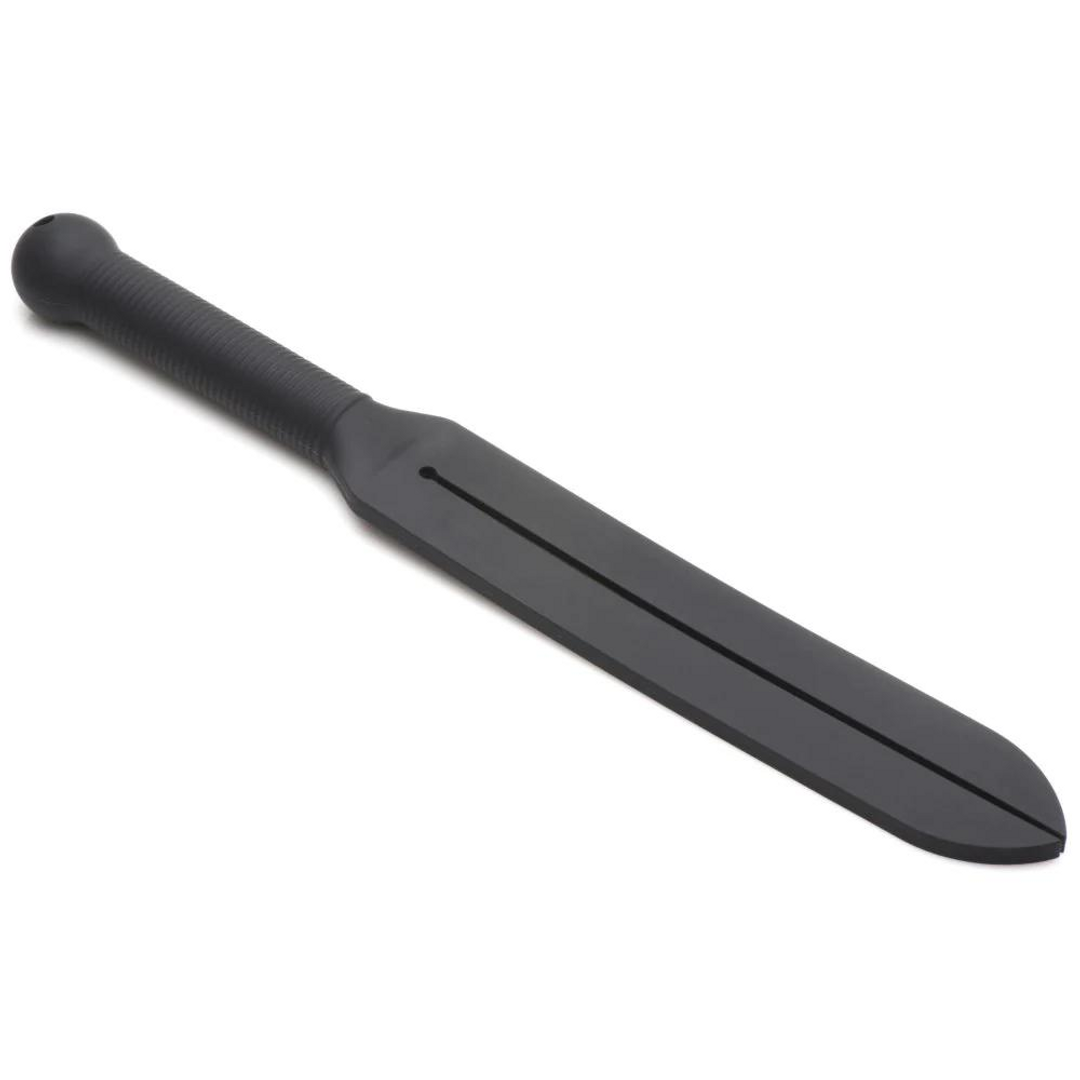 Xr brands Stung Silicone Tawse - Zwart (848518049209)