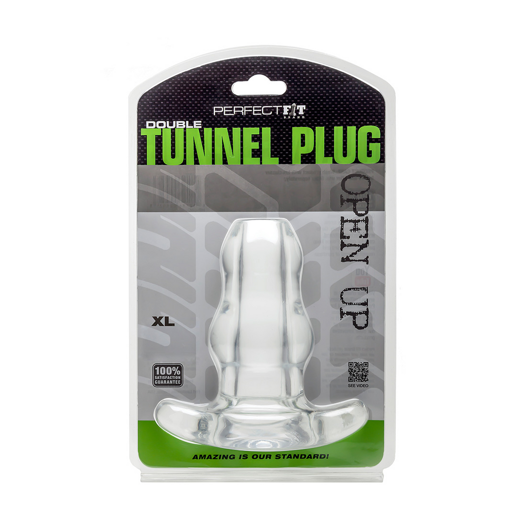 Perfectfitbrand Dubbele Tunnel Plug - Holle Butt Plug - XL (852184004530)