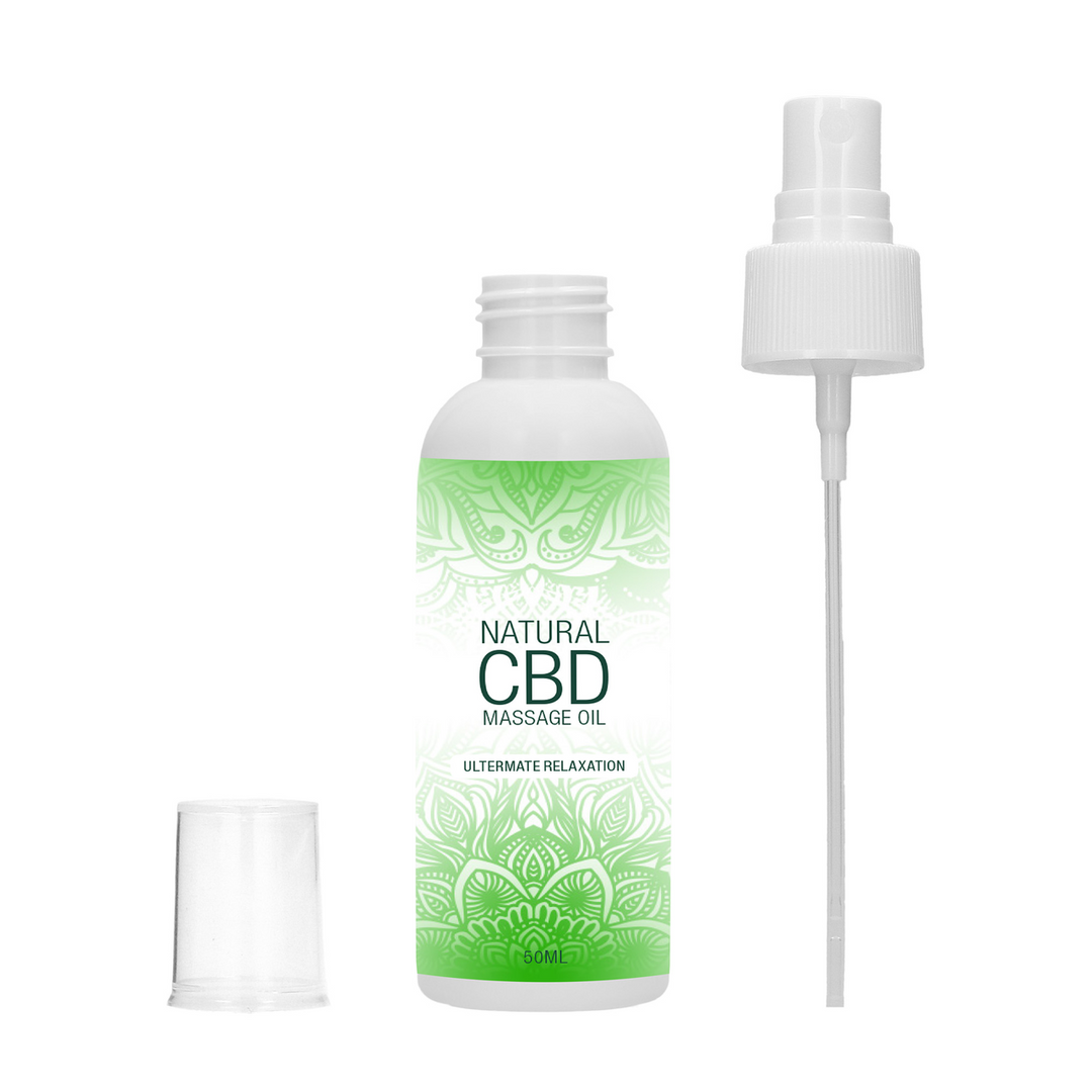 Pharmquests by shots Natuurlijke CBD - Massageolie - 2 fl oz / 50 ml (8714273929709)