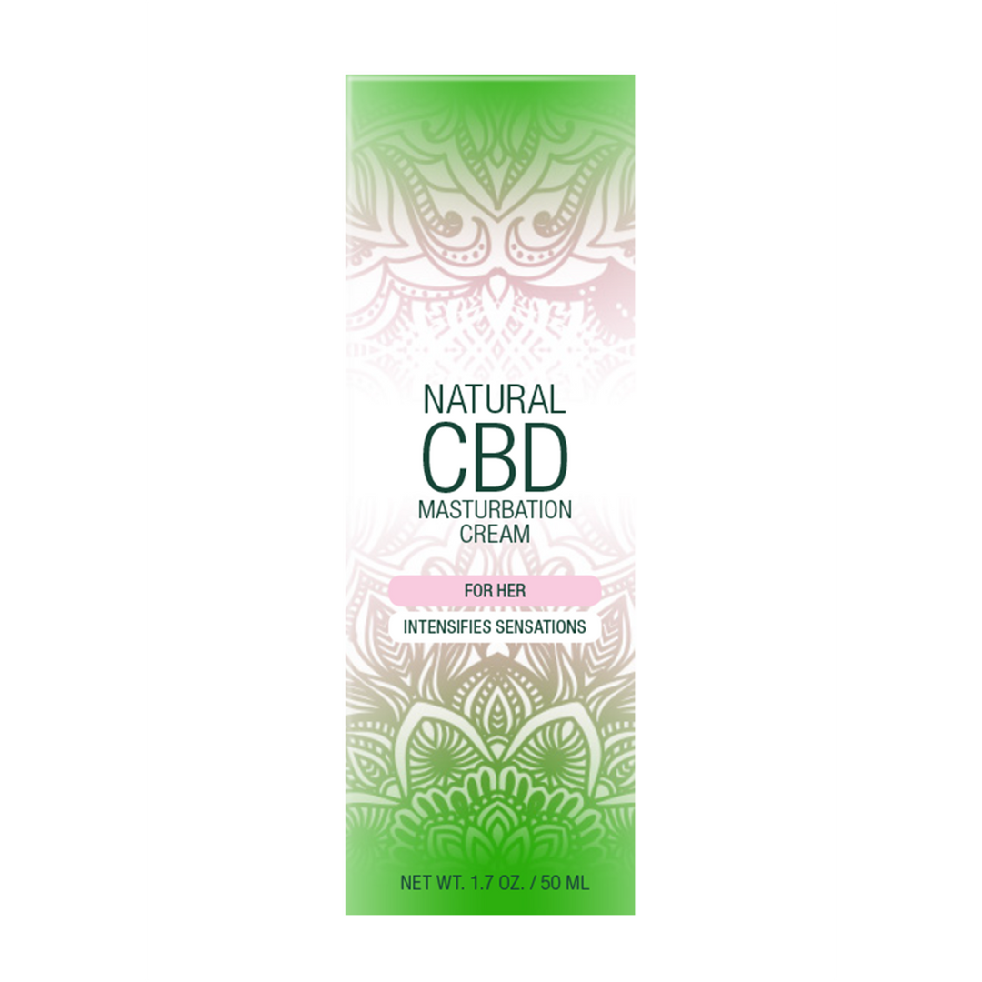 Pharmquests by shots Natuurlijke CBD - Masturbatiecrème voor Haar - 2 fl oz / 50 ml (8714273929723)