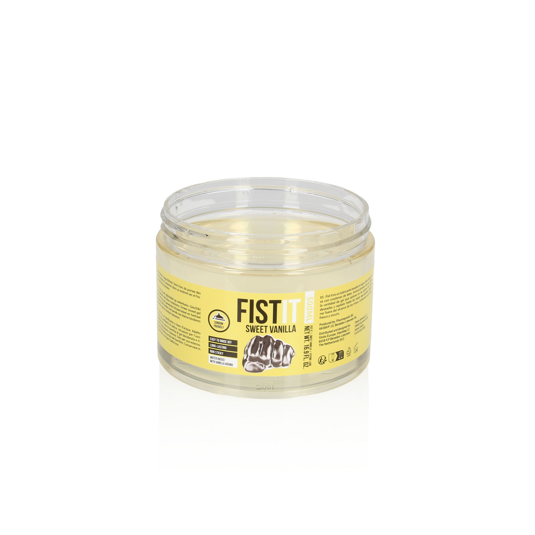 Fist it by shots Extra Dikke Glijmiddel - Vanille - 17 fl oz / 500 ml (8714273936813)