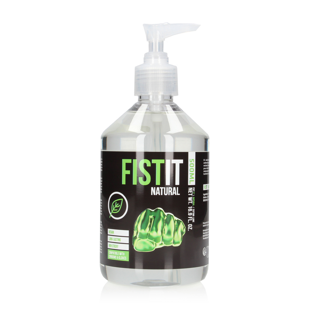Fist it by shots Natuurlijke waterbasis glijmiddel - 17 fl oz / 500 ml - Pomp (8714273936462)