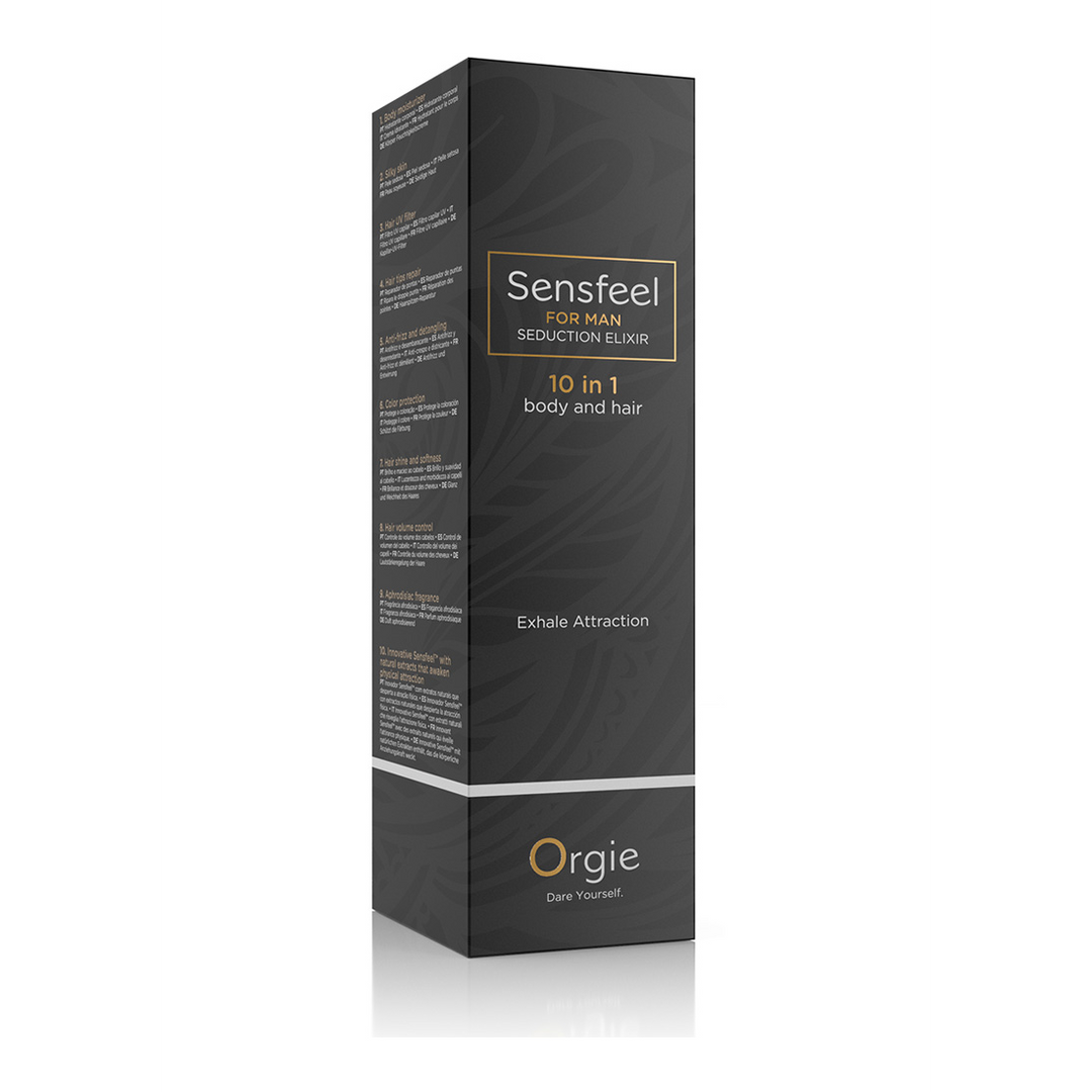 Orgie Sensfeel - Haar- en Bodylotion met Pheromonen voor Mannen - 3.38 fl oz / 100 ml (5600298351829)