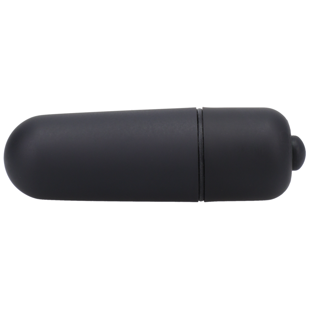 Doc johnson Vibrerende Butt Plug - 4 / 10 cm - Zwart (782421087579)
