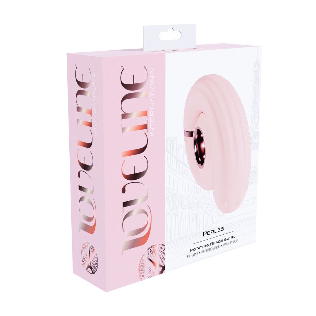 Loveline by shots Perles - Draaibare Parels Swirl - Roze (8714273058782)