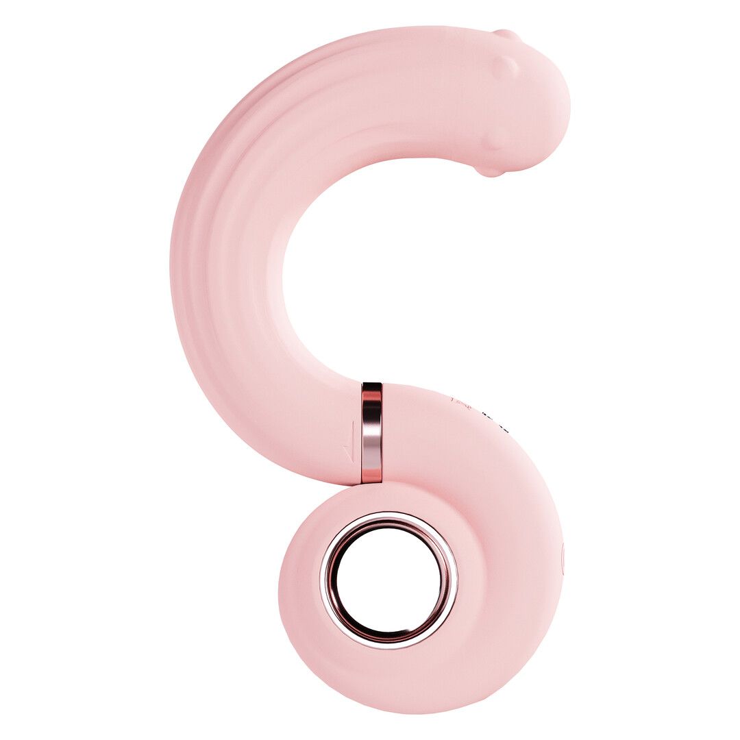 Loveline by shots Perles - Draaibare Parels Swirl - Roze (8714273058782)