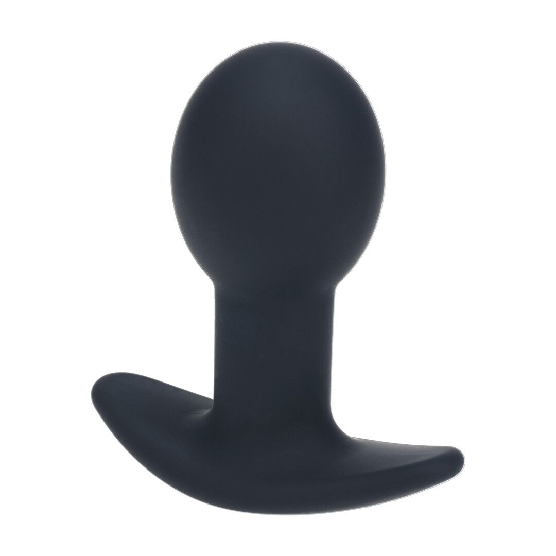 Levelz by shots Enkele Gloeilamp Vibrerende Siliconen Anale Plug - Zwart (8714273067531)