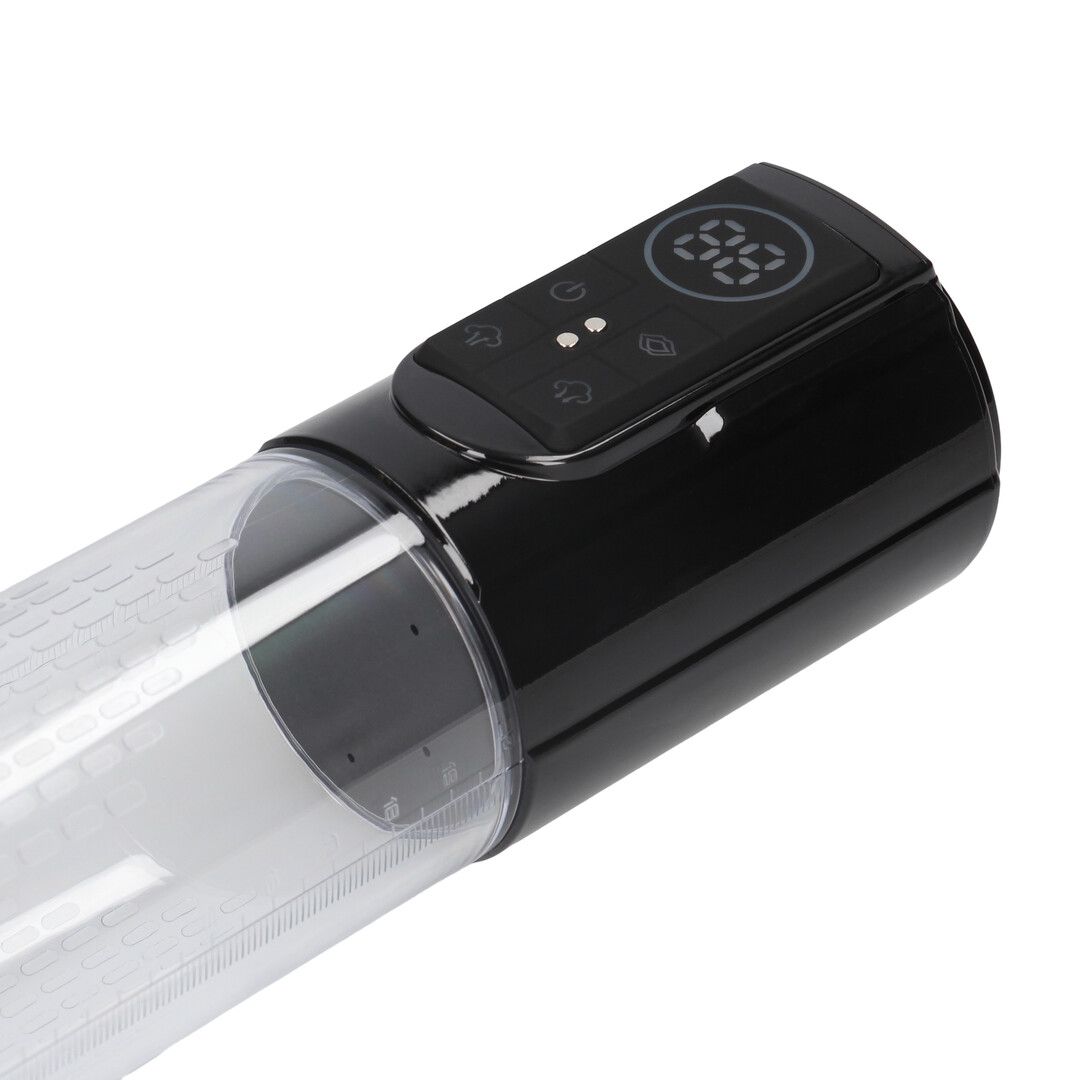 Pumped by shots MegaLift - Automatische Waterdichte Penis Pomp - Zwart (8714273059529)