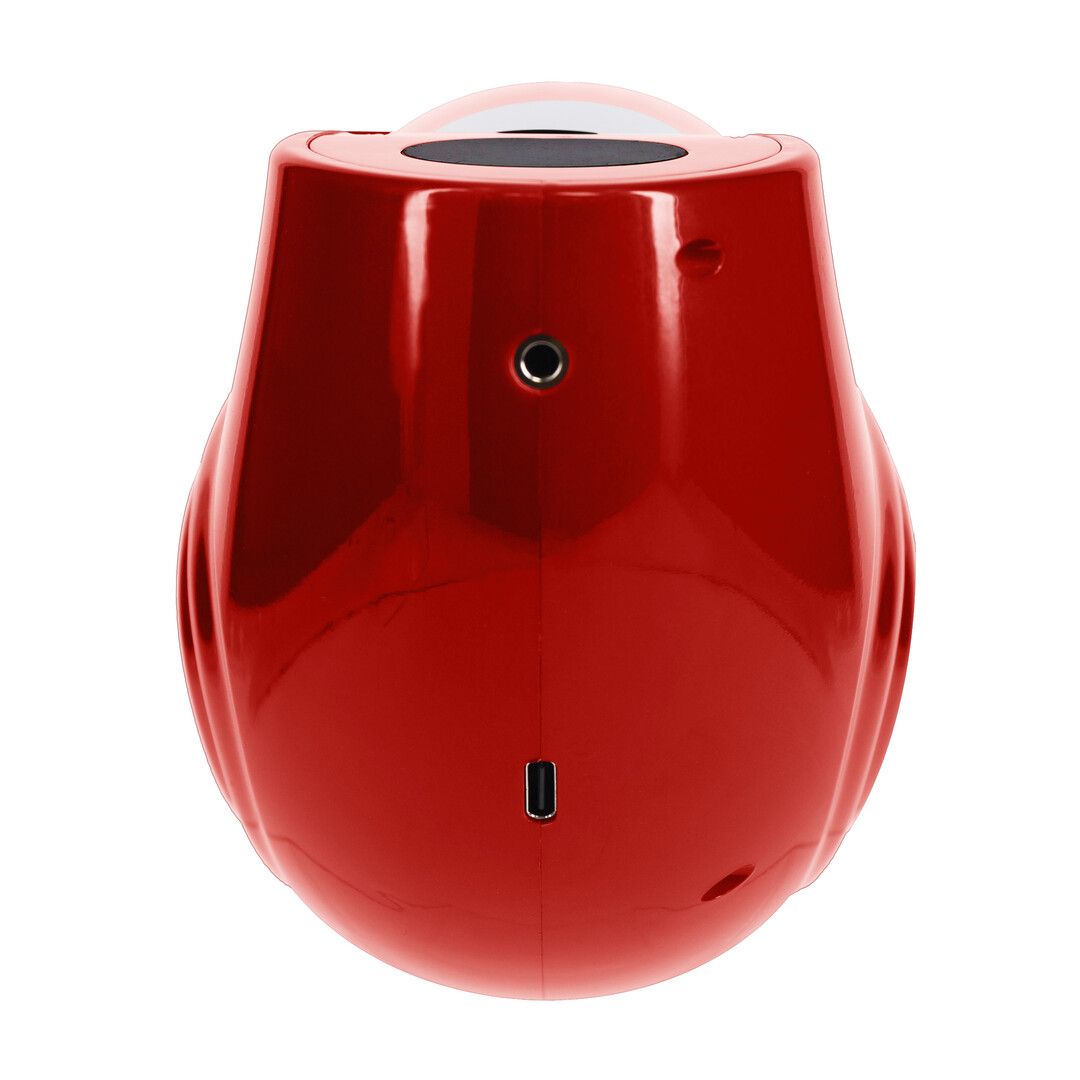 Pumped by shots StrokeMate - Suction Rotation and Thrusting Masturbator Pump - Metallic Red (8714273061362)