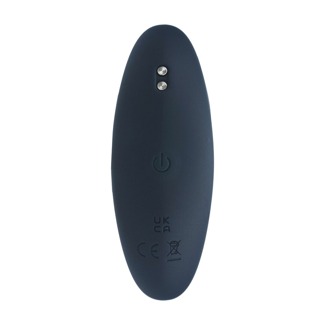 Levelz by shots Vibrerende Siliconen Prostaat Stimulator Anale Plug - M - Zwart (8714273067456)