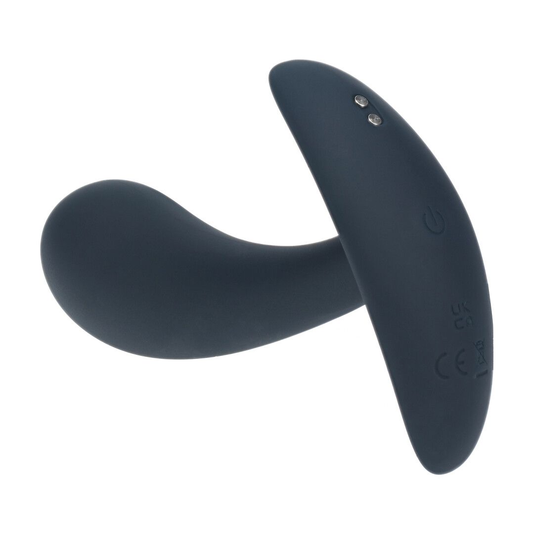 Levelz by shots Vibrerende Siliconen Prostaat Stimulator Anale Plug - M - Zwart (8714273067456)