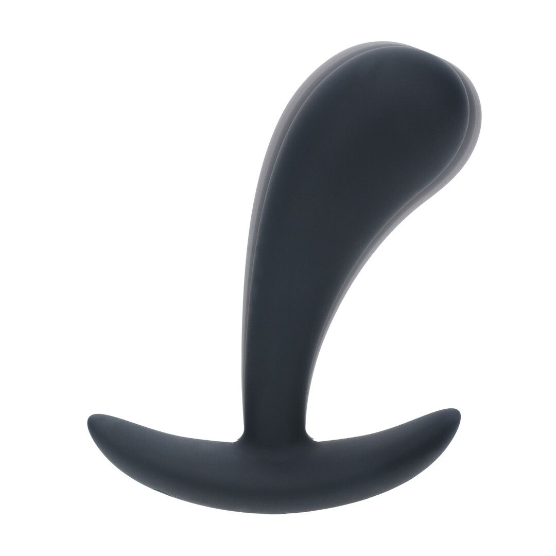 Levelz by shots Vibrerende Siliconen Prostaat Stimulator Anale Plug - M - Zwart (8714273067456)