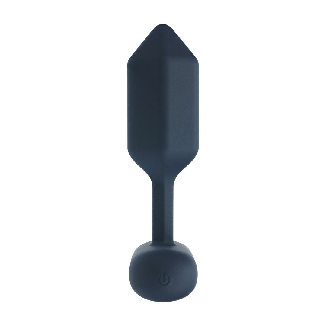 Levelz by shots Hexagonale Vibrerende Siliconen Anale Plug - M - Zwart (8714273067494)
