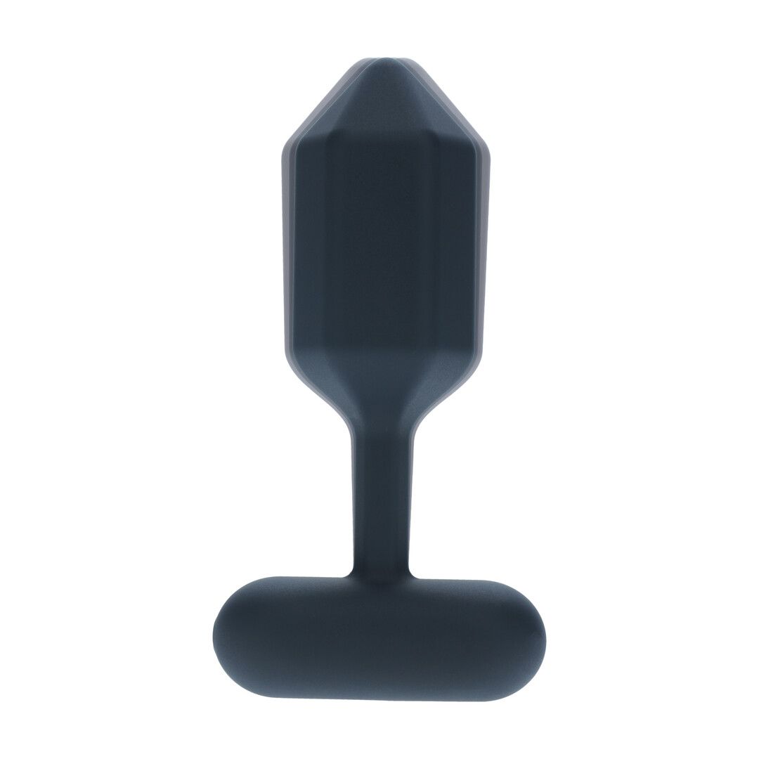Levelz by shots Hexagonale Vibrerende Siliconen Anale Plug - M - Zwart (8714273067494)