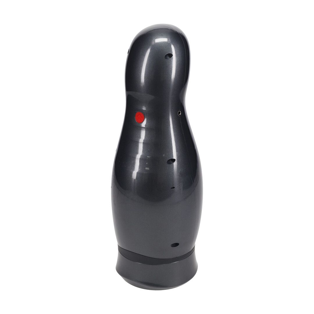 Pumped by shots Virtuo - Suction and Vibration Masturbator Pump with Phone Attachment - Gun Metal (8714273061393)