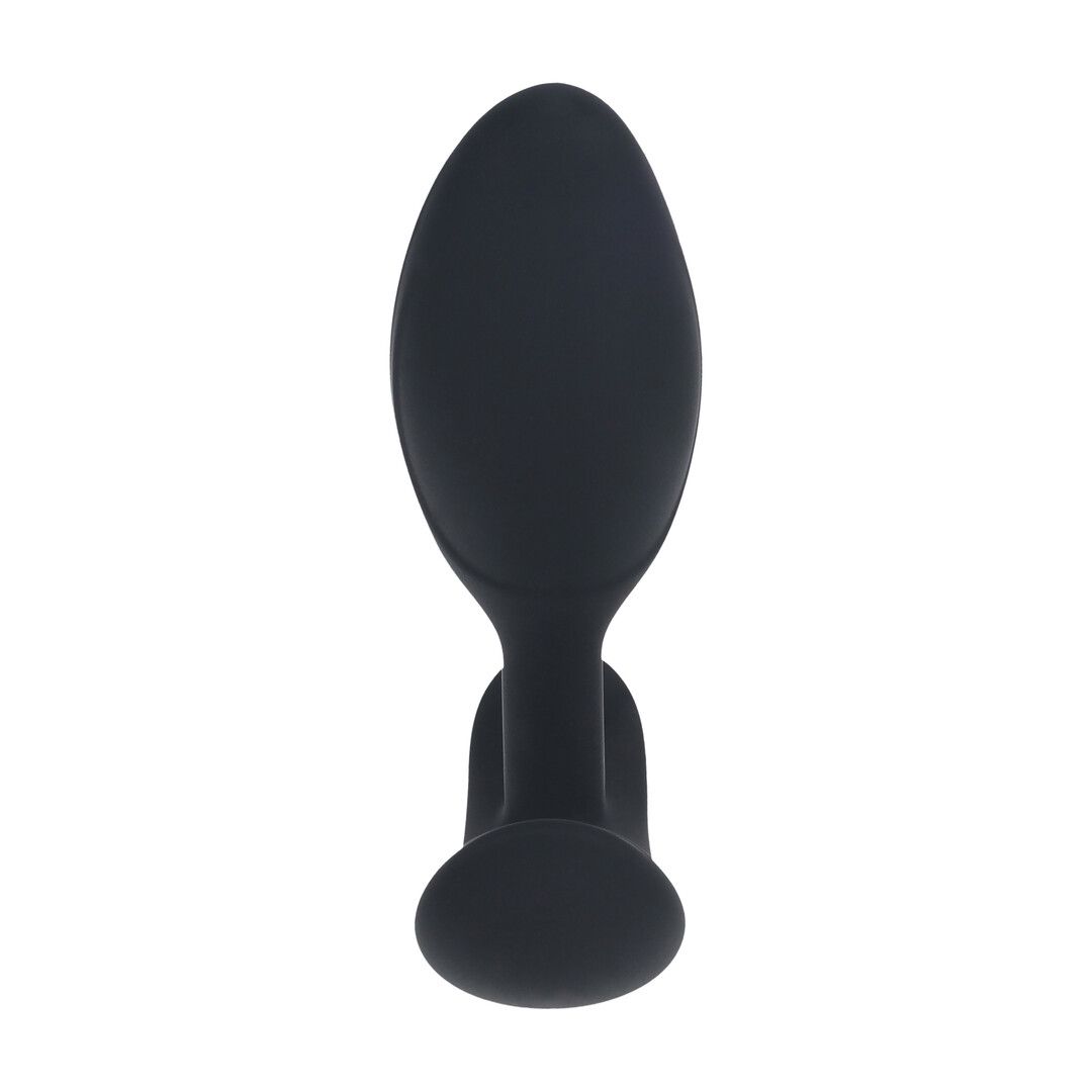 Levelz by shots Afstandsbediening Vibrerende Vloeibare Siliconen Anale Plug - Zwart (8714273067937)