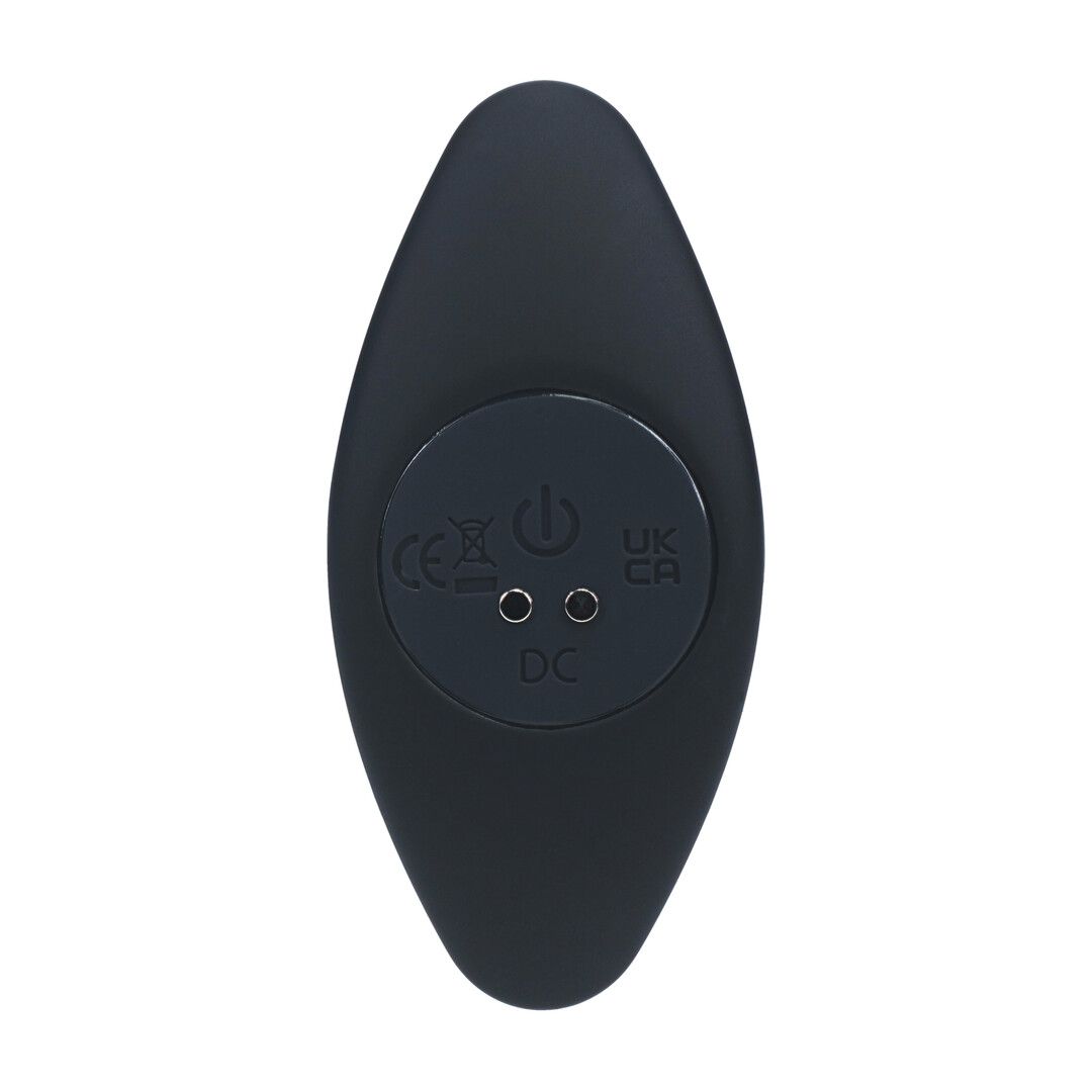 Levelz by shots Tri Bulb Vibrerende Siliconen Anale Plug - Zwart (8714273067555)