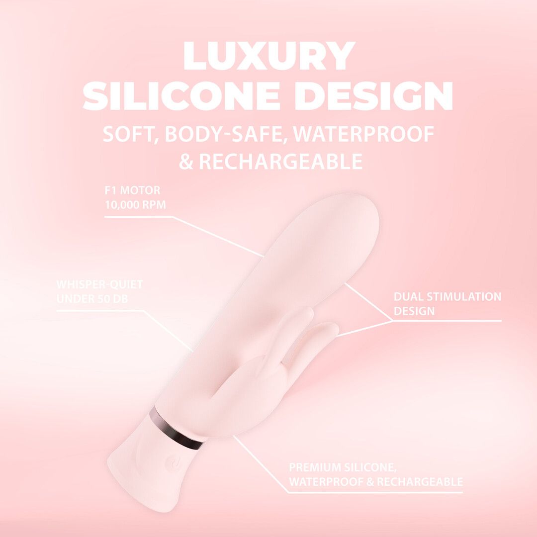 Loveline by shots Tendre - Konijnen Vibrator - Roze (8714273058508)