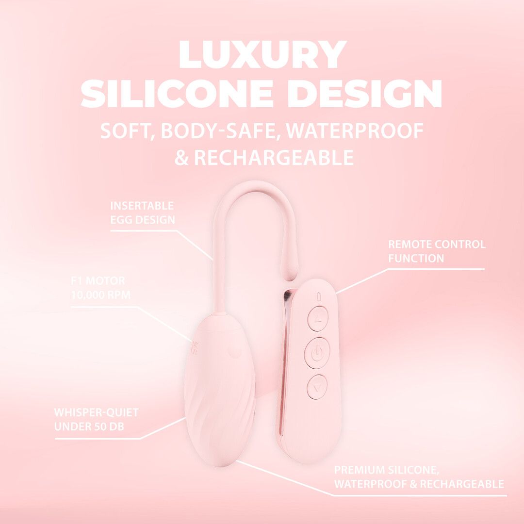 Loveline by shots Felicite - 10 functie Ei Vibe - Roze (8714273058584)