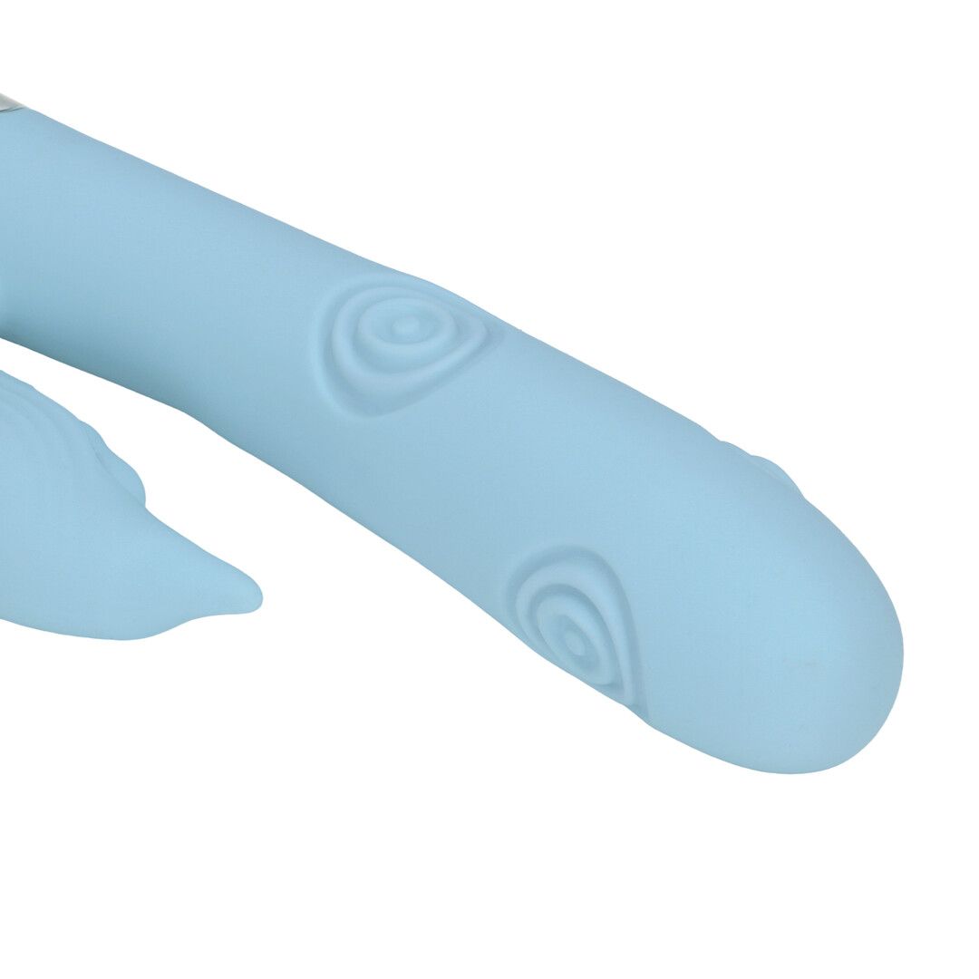Vive by shots Pallina - G-Spot Vibrerende en Tikken Kralen Clitorisstimulator - Blauw (8714273059086)