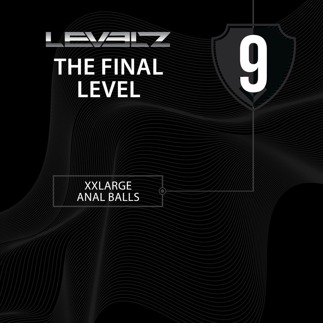 Levelz by shots Siliconen Waterdruppel Anale Ballen - XXL - 60mm - Zwart (8714273069894)