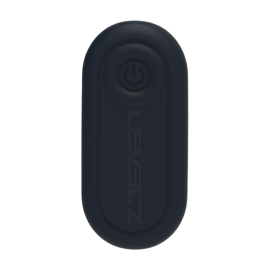 Levelz by shots Dual Motor Afstandsbediening Dual Motor Vibrerende Vloeibare Siliconen Prostaat Stimulator - Zwart (8714273067975)