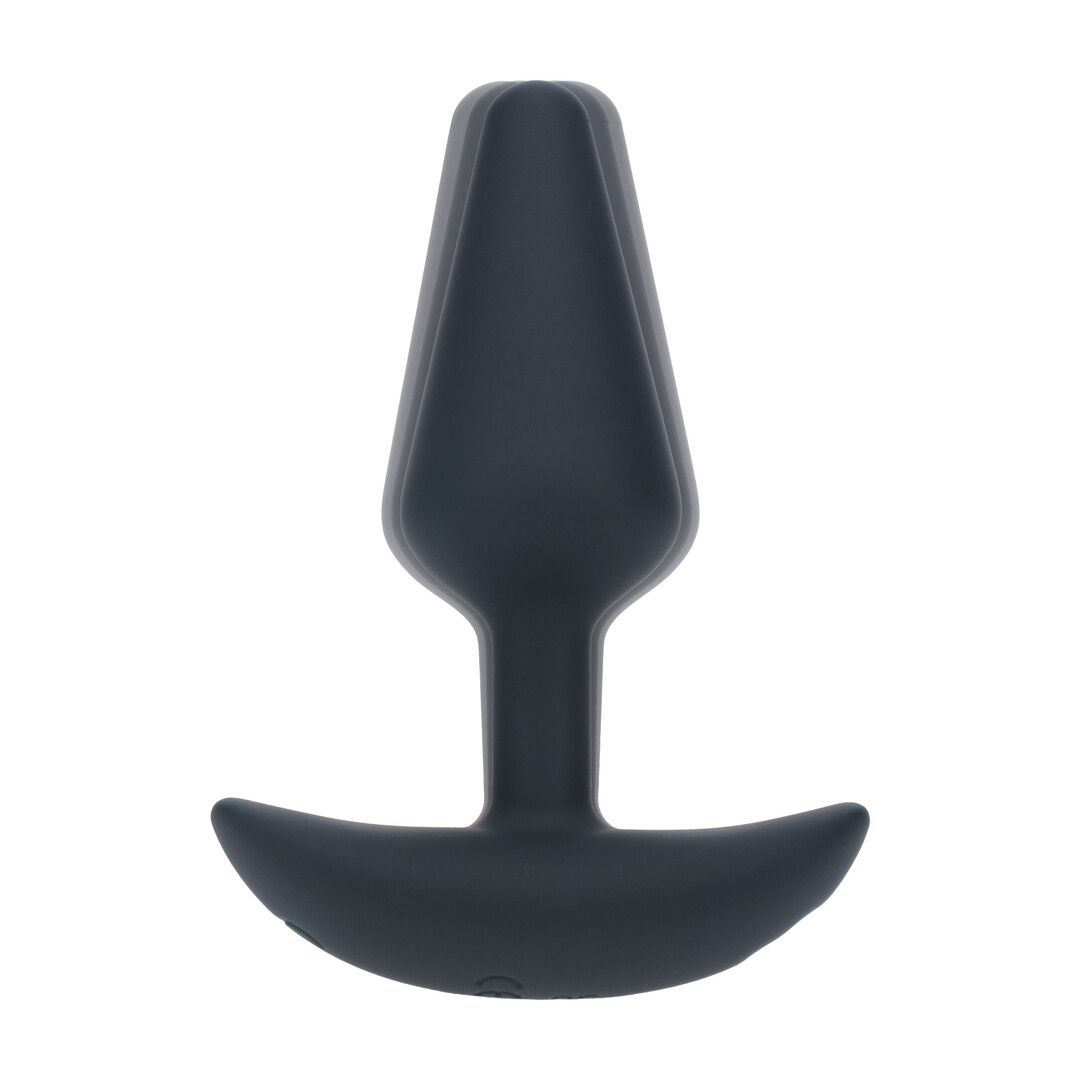 Levelz by shots Classic Vibrerende Siliconen Anale Plug - S - Zwart (8714273067395)
