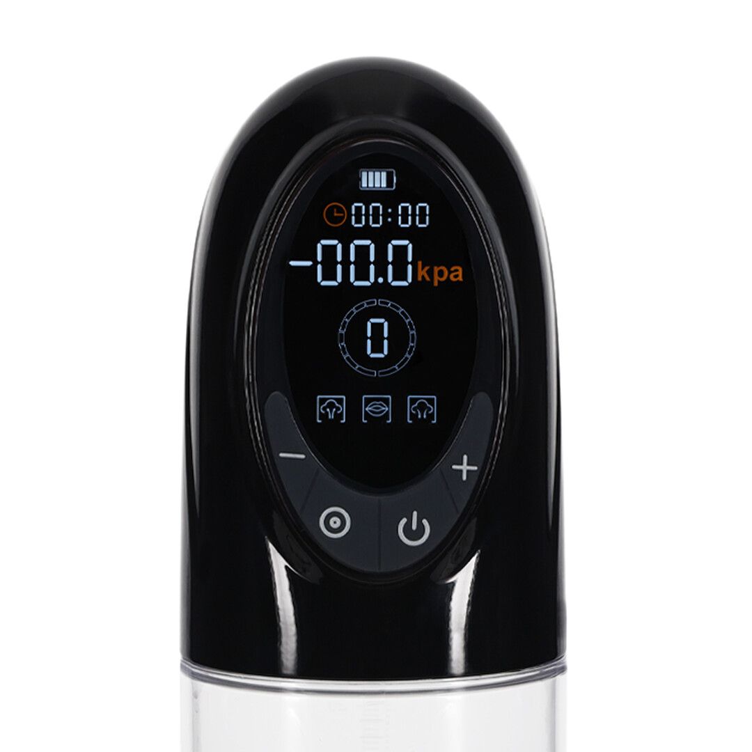 Pumped by shots CyberPulse - Automatische Waterdichte Penis Pomp - Zwart (8714273059543)