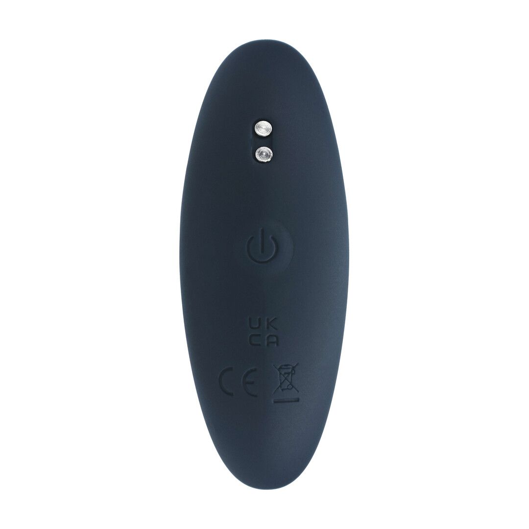 Levelz by shots Vibrerende Siliconen Prostaat Stimulator Anale Plug - S - Zwart (8714273067432)