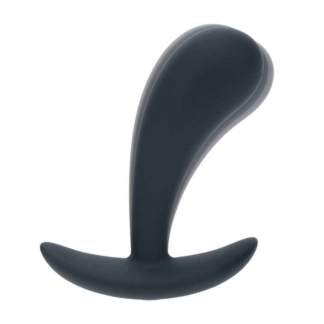Levelz by shots Vibrerende Siliconen Prostaat Stimulator Anale Plug - S - Zwart (8714273067432)