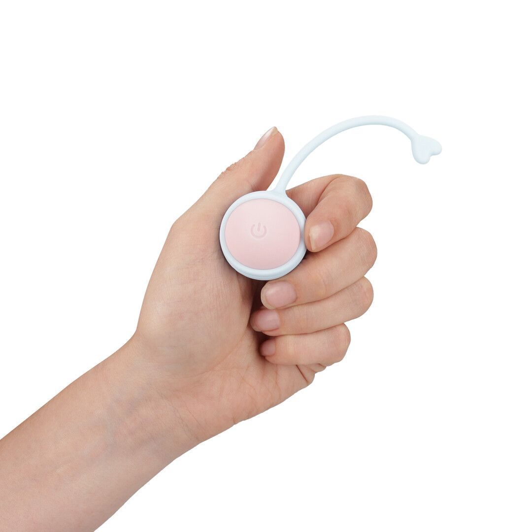 Loveline by shots Vibrating and 5 Weight Interchangeable Kegel Kit with Remote Control - Purple (8714273026491)