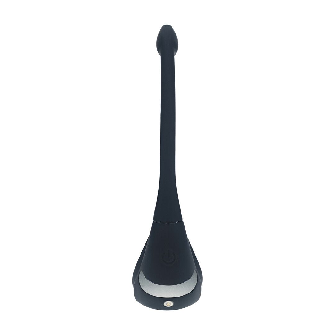 Levelz by shots Afstandsbediening Vibrerende Siliconen Tri O Cockring met Prostaatstimulator - Zwart (8714273067791)