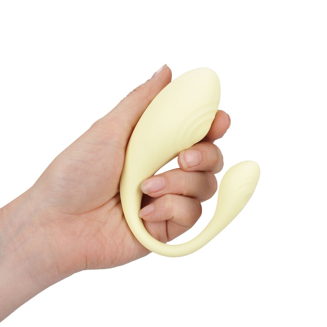 Loveline by shots Vibrerende G-Spot Vibe met Afstandsbediening - Geel (8714273026446)